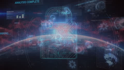 Digital Cybersecurity in Technological Network Animation