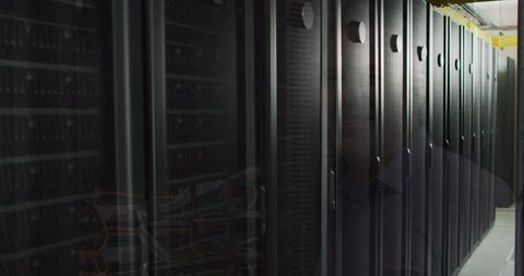 Modern Server Room with Advanced Networking Technology - Download Free Stock Images Pikwizard.com