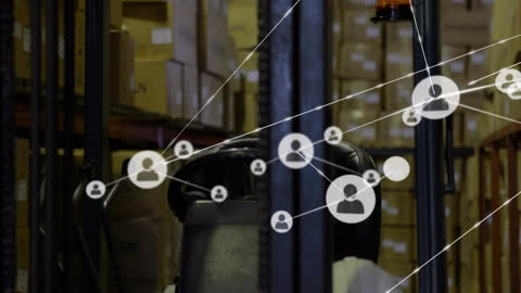 Digital Network Interface in Warehouse Environment
