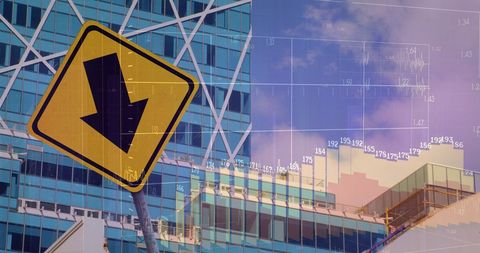 Innovative Finance and Cityscape Signage Display - Download Free Stock Images Pikwizard.com
