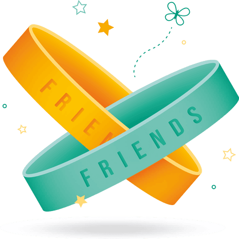 colorful transparent bracelet bonding vector background - Download Free Stock Videos Pikwizard.com
