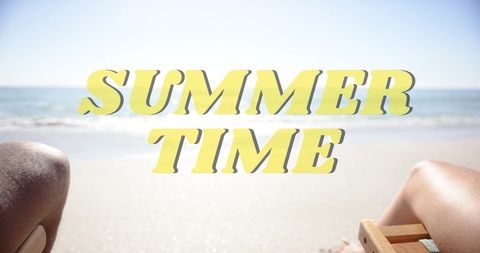Diverse Couple Holding Hands on Sandy Beach During Summer - Download Free Stock Images Pikwizard.com