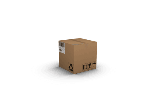3d rendered transparent courier box for shipping and delivery - Download Free Stock Videos Pikwizard.com