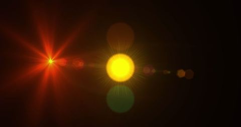 Vibrant Light Bursts on Dark Backdrop - Download Free Stock Images Pikwizard.com