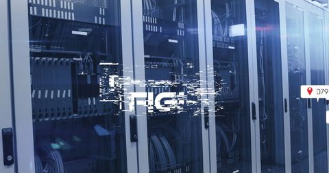 Digital Security Risks in Data Center Environment - Download Free Stock Images Pikwizard.com