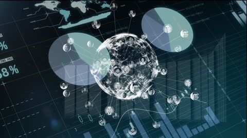 Global Financial Network Connectivity with Data Visualizations