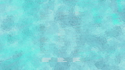 Digital Data Streams Over Abstract Liquid Surface