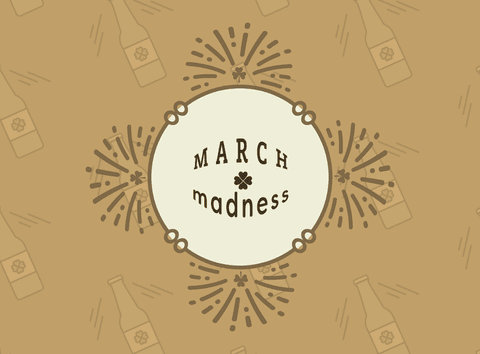 March madness celebration text art on transparent background