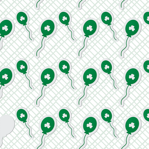 transparent background with green shamrock balloons for st. patrick's day - Download Free Stock Videos Pikwizard.com