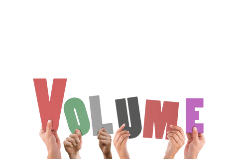 transparent diverse hands holding colorful volume letters - Download Free Stock Videos Pikwizard.com