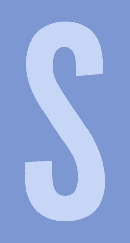 Flat Design Uppercase S on Transparent Background - Download Free Stock Videos Pikwizard.com