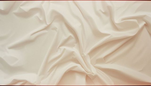 Elegant light beige fabric with gentle creases