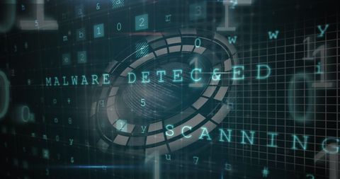 Digital Data Processing and Cybersecurity Concept - Download Free Stock Images Pikwizard.com