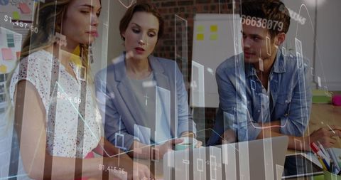 Diverse Business Team Analyzing Financial Data at Meeting - Download Free Stock Images Pikwizard.com