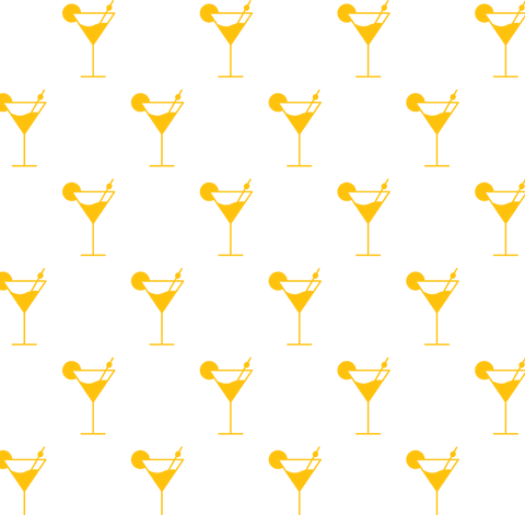 yellow martini glass pattern on transparent background - Download Free Stock Videos Pikwizard.com