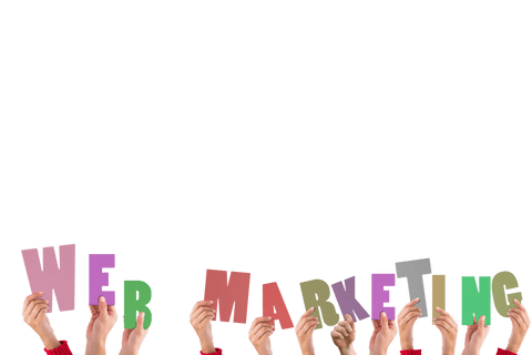 Transparent Hands Holding Marketing Letters Illustration - Download Free Stock Videos Pikwizard.com