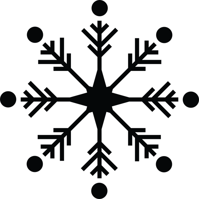 Black Snowflake On Transparent Background, Vector Wintry Design - Download Free Stock Videos Pikwizard.com