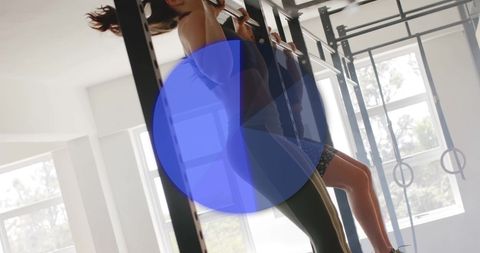 Women Performing Pull-Ups in Modern Fitness Gym - Download Free Stock Images Pikwizard.com