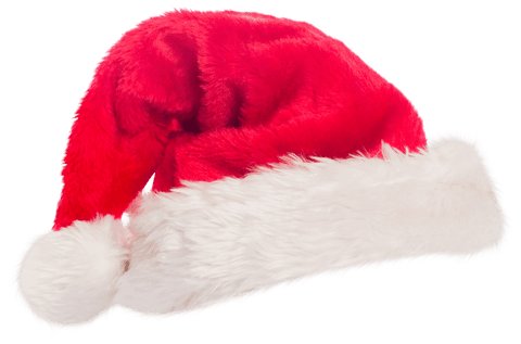 transparent santa hat with soft fur trim - Download Free Stock Videos Pikwizard.com