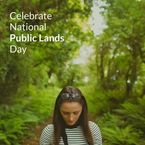 nature journey celebrating national public lands day - Download Free Stock Templates Pikwizard.com