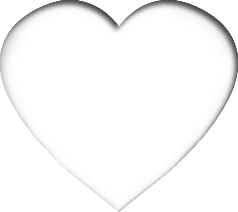 white heart shape on transparent background for valentine's day and romance - Download Free Stock Videos Pikwizard.com
