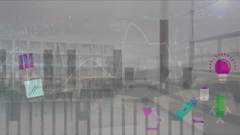 Animated Global Connections and Networking Visualization