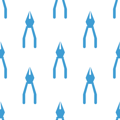 Seamless Blue Pliers Pattern on Transparent Background - Download Free Stock Videos Pikwizard.com