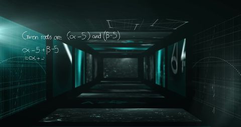 Digital Holographic Equations in Medical Technology Interface - Download Free Stock Images Pikwizard.com
