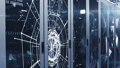 Digital Network Analysis in High-Tech Server Room