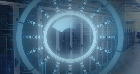 Futuristic Data Processing Concept Background - Download Free Stock Images Pikwizard.com