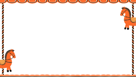 Vintage Carousel Frame with Horses on Transparent Background - Download Free Stock Videos Pikwizard.com