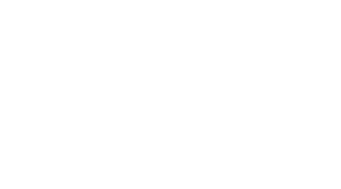 Dynamic white abstract geometric shape on transparent background