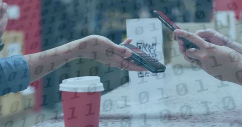 Digital Payment Concept in Climbing Gym with Smartphones - Download Free Stock Images Pikwizard.com