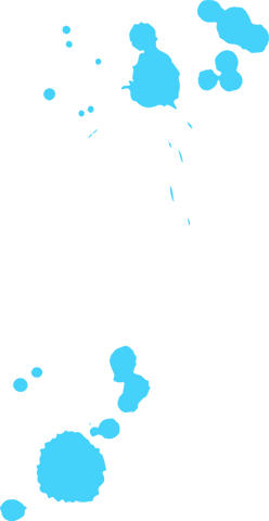 transparent background with blue paint splatter shapes - Download Free Stock Videos Pikwizard.com