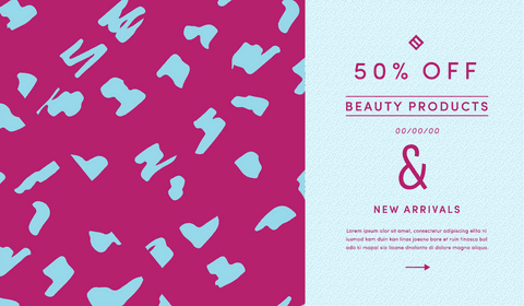 transparent vector banner with 50 percent off for beauty products - Download Free Stock Videos Pikwizard.com