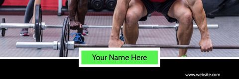 Weightlifters Preparing to Lift Barbells in Gym