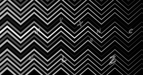 Black and White Zigzag Patterns with Overlayed Letters - Download Free Stock Images Pikwizard.com