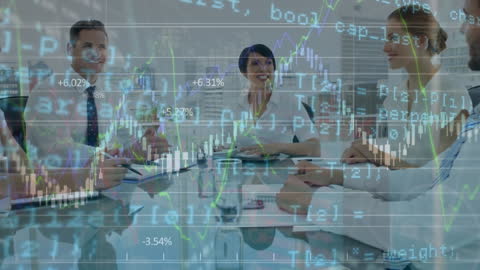 Team Collaboration in Financial Data Analysis with Transparent Charts