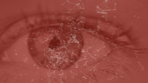 Digital Interface with Futuristic Eye Technology