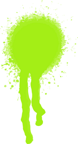 vibrant lime green paint splash on transparent background - Download Free Stock Videos Pikwizard.com