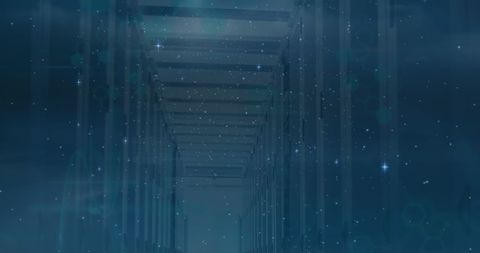 Digital Data Processing Over Cloud Server Network - Download Free Stock Images Pikwizard.com