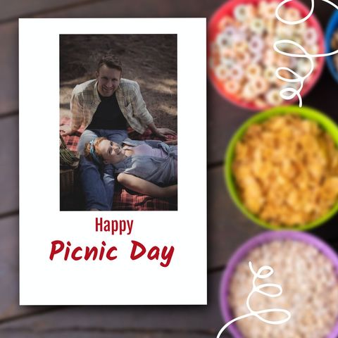 Couple Relaxing During Outdoor Picnic Celebration