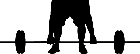 Transparent Silhouette of Sportsman with Dumbbell - Download Free Stock Videos Pikwizard.com