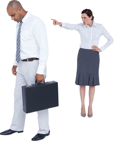 transparent conflict between businesswoman and colleague over briefcase - Download Free Stock Videos Pikwizard.com