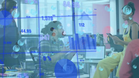 Financial Data Animation with Diverse Team Collaboration