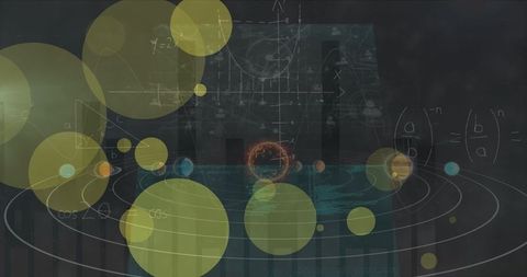 Futuristic Network Data Overlaying Solar System - Download Free Stock Images Pikwizard.com