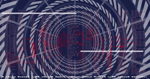 tech city interface with rotating data patterns - Download Free Stock Images Pikwizard.com