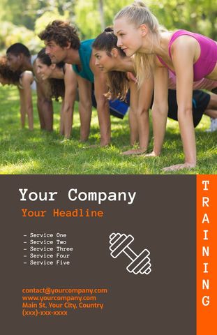 diverse group participating in energetic outdoor fitness class - Download Free Stock Templates Pikwizard.com