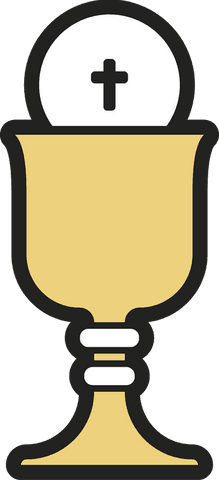 transparent chalice with host illustration - Download Free Stock Videos Pikwizard.com