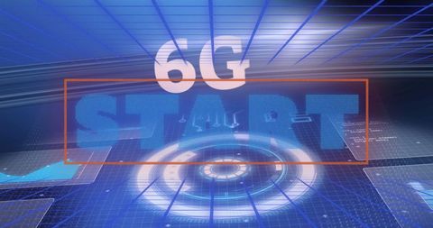 6G Technology Digital Start in Futuristic Cyberspace - Download Free Stock Images Pikwizard.com